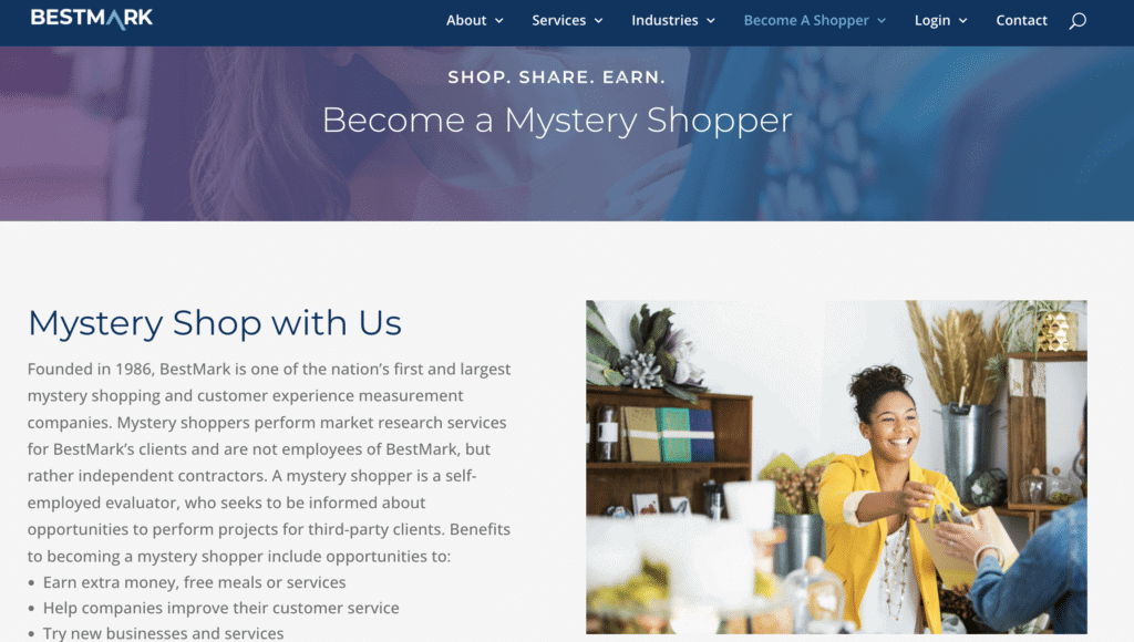 bestmark mystery shopping company